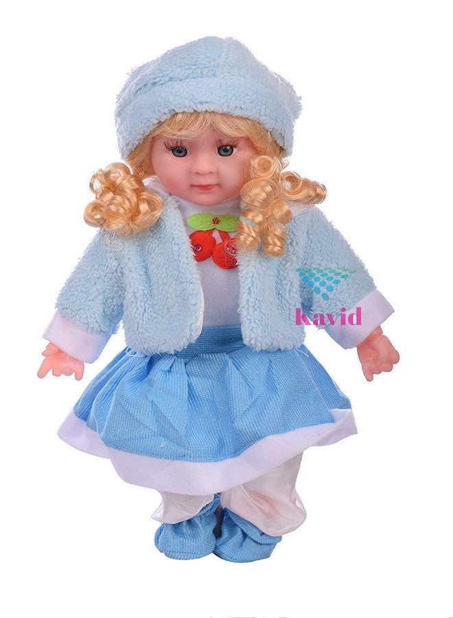 KAVID Ultra Soft Good Looking Girl Baby Doll Singing Songs (40 cm; Multicolour) - Image 4